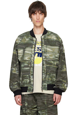 Khaki J-Mertz Bomber Jacket