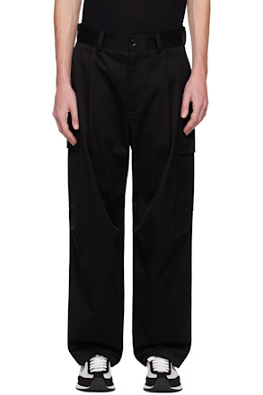 Black Gabar Cotone Cargo Pants