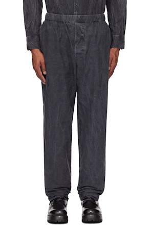 Black Jog Ah Trousers