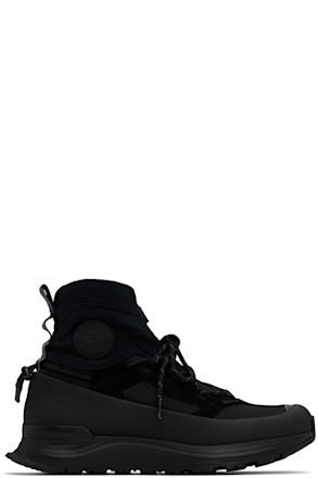 Black Glacier Trail High Sneakers