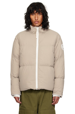 Beige Lawrence Puffer Down Jacket