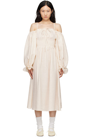 Off-White Cancan Maxi Dress