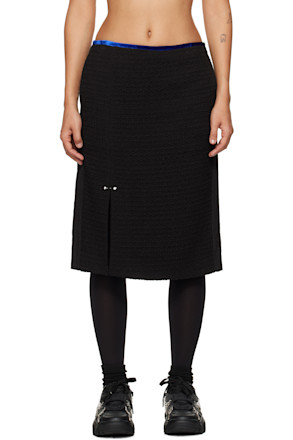 Black Ruga Product. 64 Midi Skirt