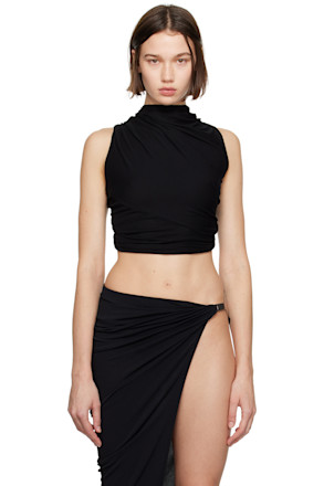 Black Porterville Poppy Top
