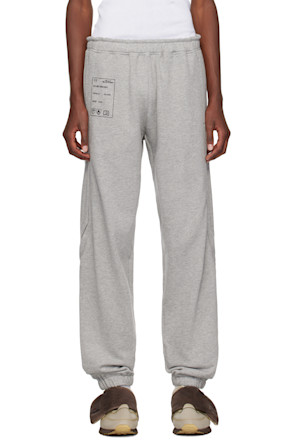 Gray Split Sweatpants