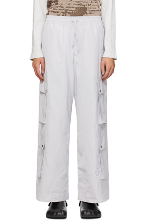 SSENSE Exclusive Gray Cargo Pants