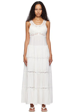 White Dakota Maxi Dress