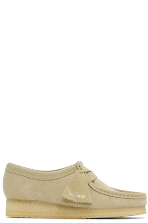 Beige Wallabee Derbys