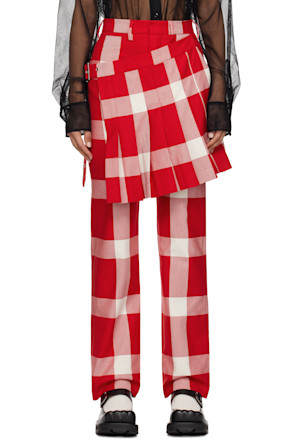 Red Skouser Trousers