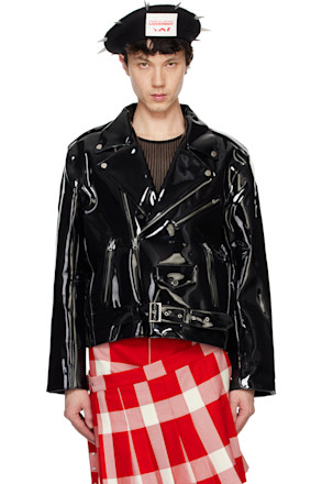 Black Biker Jacket