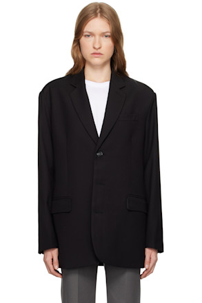 Black Gelso Oversized Blazer