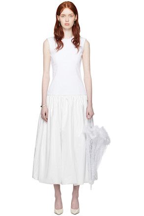 SSENSE Exclusive White Audrey Maxi Dress