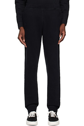 Black Loopback Sweatpants