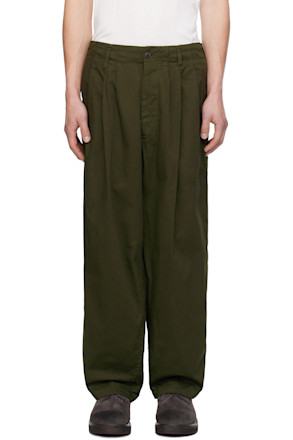 Khaki Katsuragi Trousers