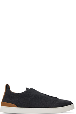 Gray #UseTheExisting Triple Stitch Sneakers