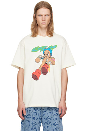 White 'Cozmo' T-Shirt