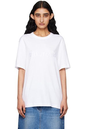 White Embroidered T-Shirt