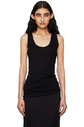 Black Convertible Tank Top