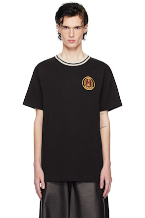 Moncler x Palm Angels Black Racing T-shirt