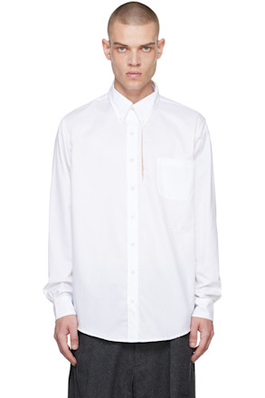 White Button-Down Shirt