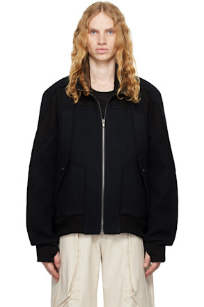 Black Prism Bomber Jacket