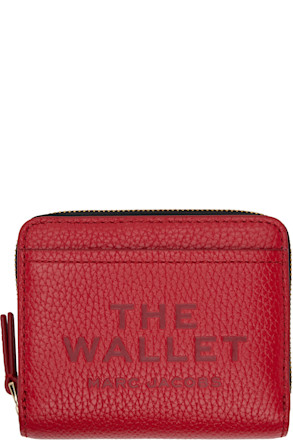 Red 'The Leather Mini Compact' Wallet