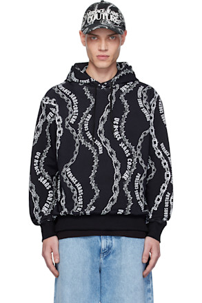Black Chain Couture Hoodie