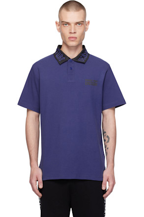 Blue Gothic Logo Polo