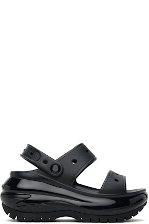 Black Mega Crush Sandals