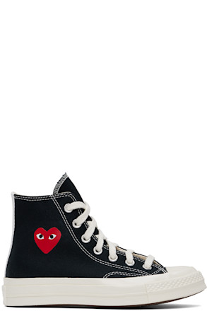 Black Converse Edition Chuck 70 OG Single Heart Sneakers