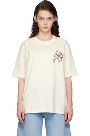 White Clover Snake Patch T-shirt