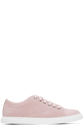 Pink DBB1 Leather & Suede Sneakers