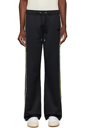Black Stripe Sweatpants