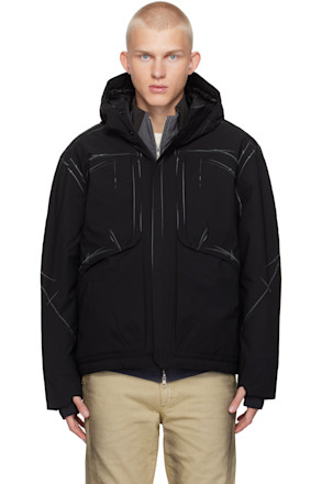 Black EP.6 01 Padded Jacket