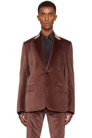 Burgundy 'The Soho' Blazer