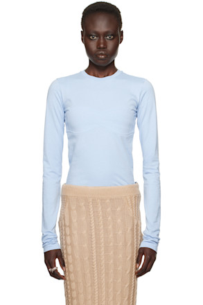 SSENSE Exclusive Blue Jinny Long Sleeve T-shirt