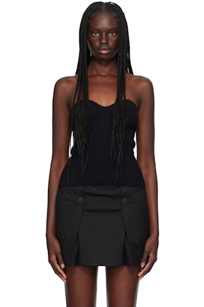 Black Sweetheart Tank Top