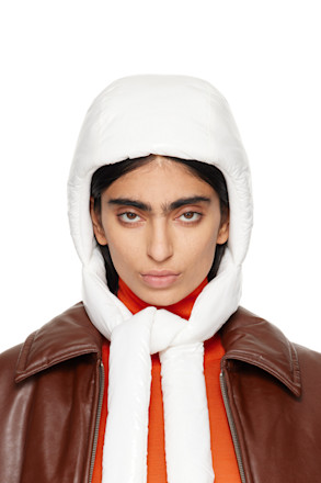 White Puffer Bonnet