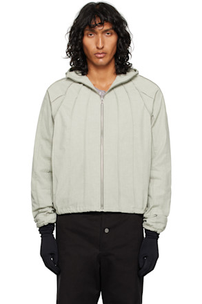 Taupe Hooded Jacket