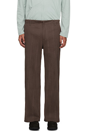 Brown Twill Trousers