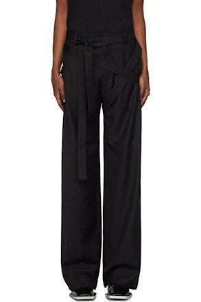 Black Aegis Tailored Trousers