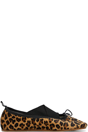 Brown Gianna Ballerina Flats