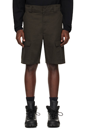 Brown Operator Shorts