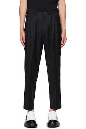 Black Nerio Trousers
