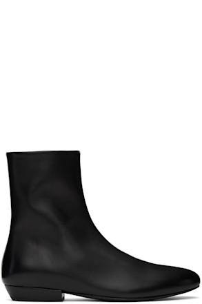 Black Miniblocco Boots
