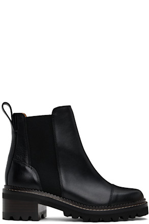 Black Mallory Boots