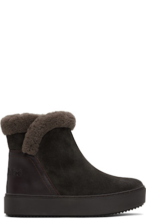 Brown Juliet Ankle Boots