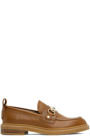 Tan Signature 1 Loafers