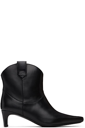 Black Western Wally Boots