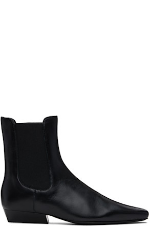 Black Wally Chelsea Boots